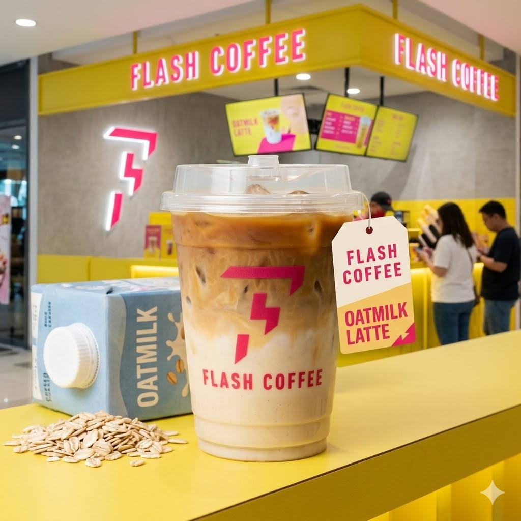 Oatmilk Latte Flash Coffee